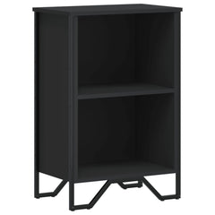 vidaXL Bookcase Black 50x31x74,5 cm Engineered Wood 2