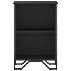 vidaXL Bookcase Black 50x31x74,5 cm Engineered Wood 4