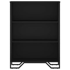 vidaXL Bookcase Black 80x31x106 cm Engineered Wood 4