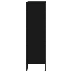 vidaXL Bookcase Black 80x31x106 cm Engineered Wood 5