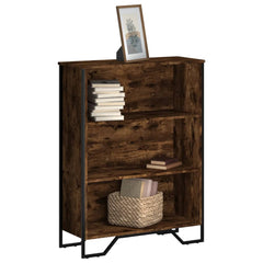 vidaXL Bookcase Smoked Oak 80x31x106 cm Engineered Wood 1