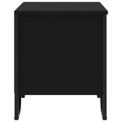 vidaXL Shoe Cabinet Black 90x38x45.5 cm Engineered Wood 5