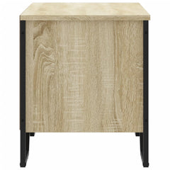 vidaXL Shoe Cabinet Sonoma Oak 90x38x45.5 cm Engineered Wood 5