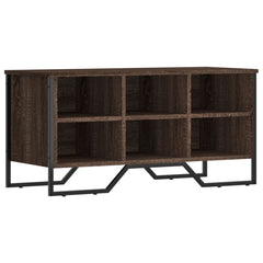 vidaXL Shoe Cabinet Brown Oak 90x38x45.5 cm Engineered Wood 2