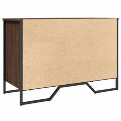 vidaXL Shoe Cabinet Brown Oak 90x38x61.5 cm Engineered Wood 6