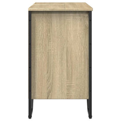 vidaXL Bathroom Sink Cabinet Sonoma Oak 60x35x60 cm Engineered Wood 5