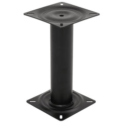 vidaXL Boat Seat Pedestal Black 33 cm Steel 3