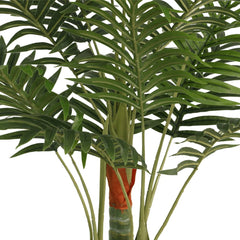 vidaXL Artificial Palm Tree with 3 Trunks Green 85 cm PP 4