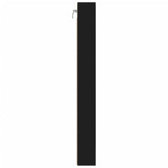 vidaXL Vitrine Cabinet Black 100x8.5x75 cm Engineered Wood 5