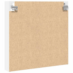 vidaXL Vitrine Cabinet White 60x8.5x58 cm Engineered Wood 6