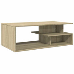 vidaXL Coffee Table Sonoma Oak 102x55x35 cm Engineered Wood 2