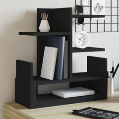 vidaXL Desk Organiser Black 49x20x52.5 cm Engineered wood 1