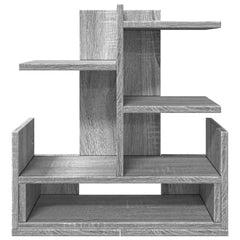 vidaXL Desk Organiser Grey Sonoma 49x20x52.5 cm Engineered wood 4