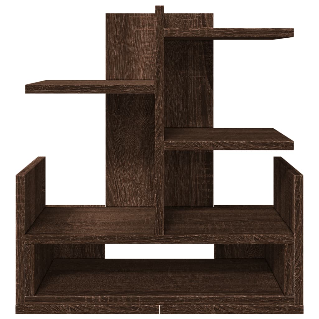 vidaXL Desk Organiser Brown Oak 49x20x52.5 cm Engineered wood 4