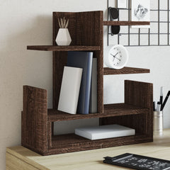 vidaXL Desk Organiser Brown Oak 49x20x52.5 cm Engineered wood 1