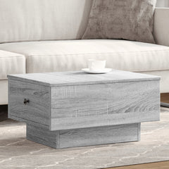 vidaXL Coffee Table Grey Sonoma 60x45x31 cm Engineered Wood 1