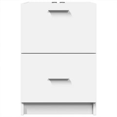 vidaXL Sink Cabinet White 40x37x59 cm Engineered Wood 4