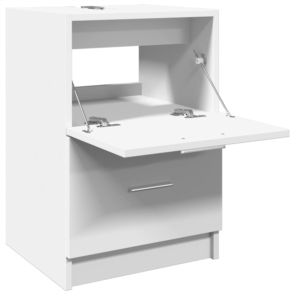 vidaXL Sink Cabinet White 40x37x59 cm Engineered Wood 5