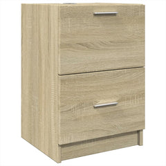 vidaXL Sink Cabinet | Sonoma oak | Engineered Wood | Medium | Bathroom Cabinet 2
