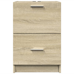vidaXL Sink Cabinet | Sonoma oak | Engineered Wood | Medium | Bathroom Cabinet 4