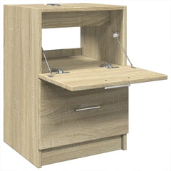 vidaXL Sink Cabinet | Sonoma oak | Engineered Wood | Medium | Bathroom Cabinet 5