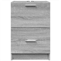 vidaXL Sink Cabinet Grey Sonoma 40x37x59 cm Engineered Wood 4