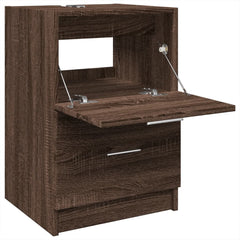 vidaXL Sink Cabinet | Brown Oak | Engineered Wood | 40cm x 37cm x 59cm 5