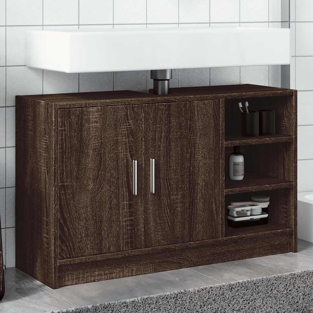 vidaXL Sink Cabinet Engineered Wood