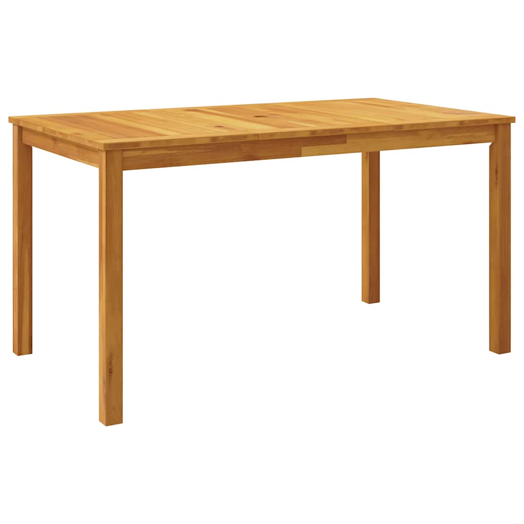 vidaXL 5 Piece Garden Dining Set 140x80x74 cm Solid Wood Acacia 3