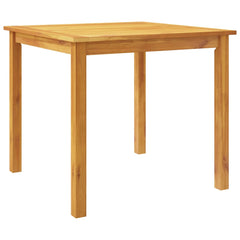 vidaXL 3 Piece Garden Dining Set 85x85x74 cm Solid Wood Acacia 3