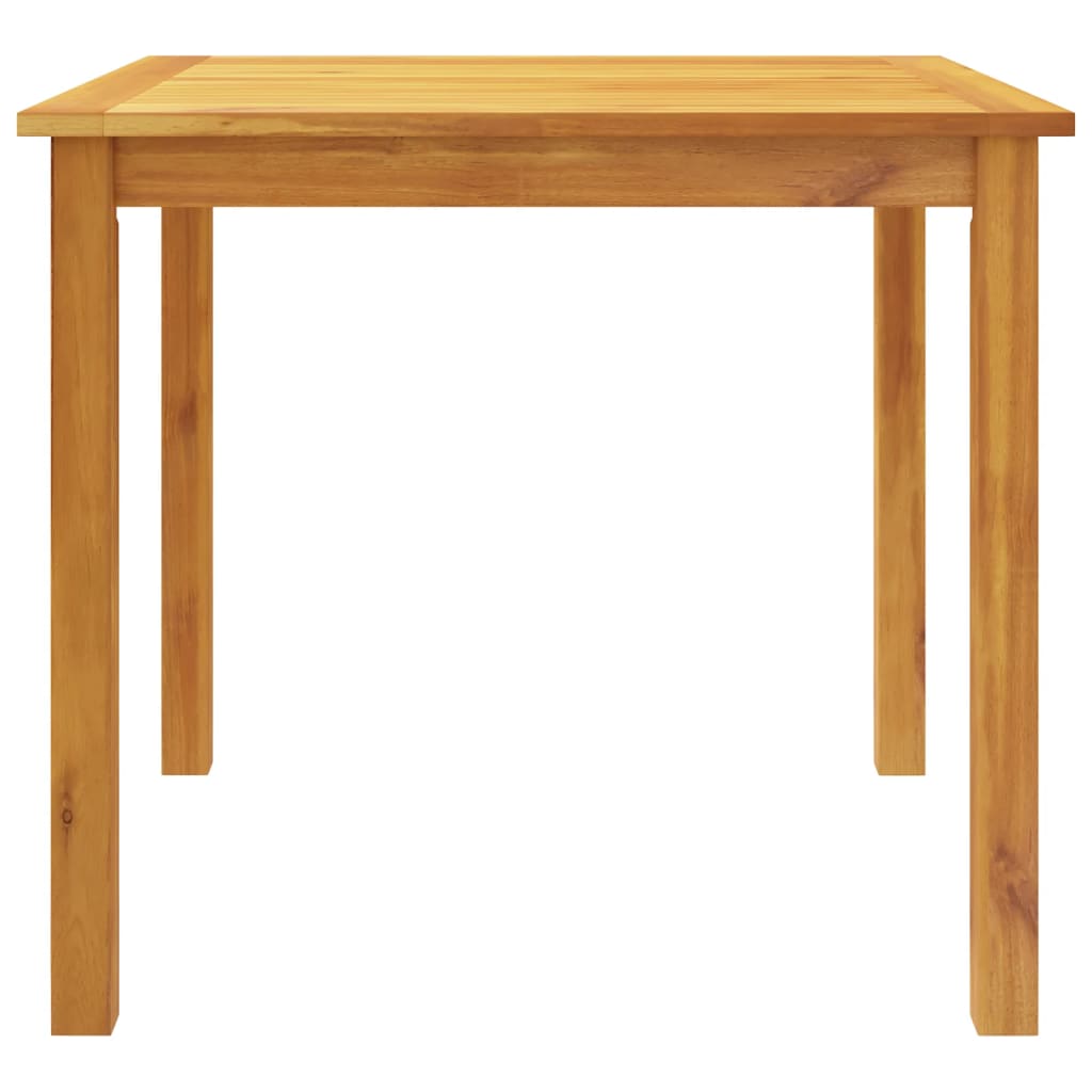 vidaXL 3 Piece Garden Dining Set 85x85x74 cm Solid Wood Acacia 4