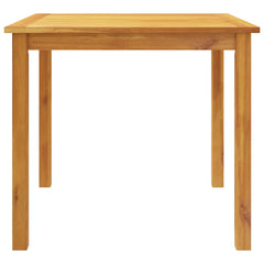 vidaXL 3 Piece Garden Dining Set 85x85x74 cm Solid Wood Acacia 4