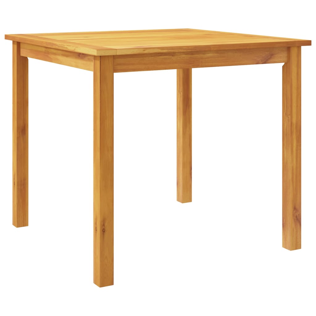 vidaXL 5 Piece Garden Dining Set 85x85x74 cm Solid Wood Acacia 3