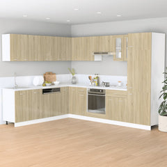 vidaXL Hanging Cabinet Lyon Sonoma Oak 80x31x60 cm Engineered Wood 3