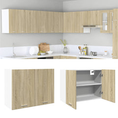 vidaXL Hanging Cabinet Lyon Sonoma Oak 80x31x60 cm Engineered Wood 1