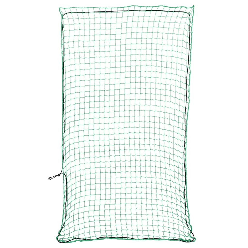 vidaXL Trailer Net with Elastic Rope Green 4.5x2.5 m PP 1