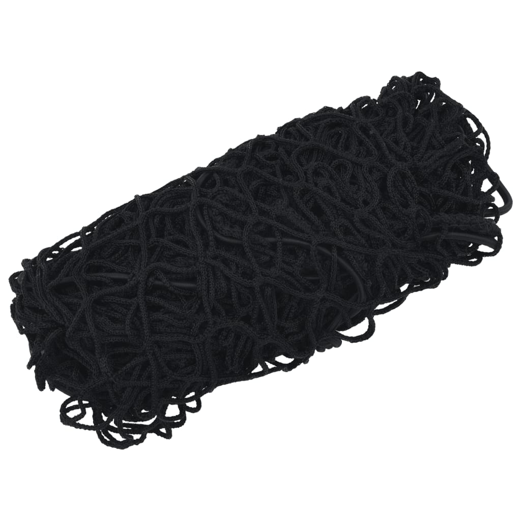 vidaXL Trailer Net with Elastic Rope Black 3.5x3 m PP 2
