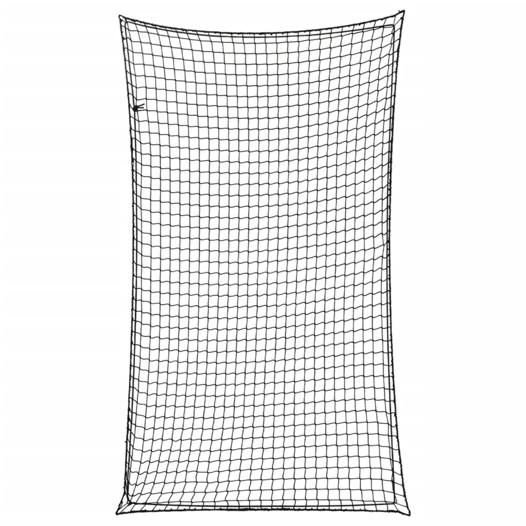 Trailer Net with Elastic Rope 5x3.5 m PP Black 6 m