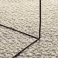 vidaXL Rug ZIZUR Cream 80x150 cm Jute Look Indoor and Outdoor 4