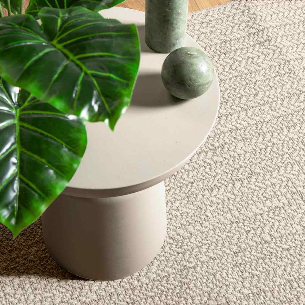 vidaXL Rug ZIZUR Jute Look Indoor and Outdoor Rectangular Cream