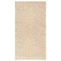 vidaXL Rug ZIZUR Beige 60x110 cm Jute Look Indoor and Outdoor 2