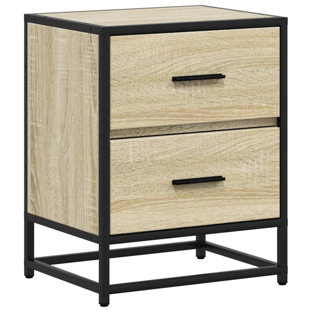 Bedside Cabinet Engineered Wood