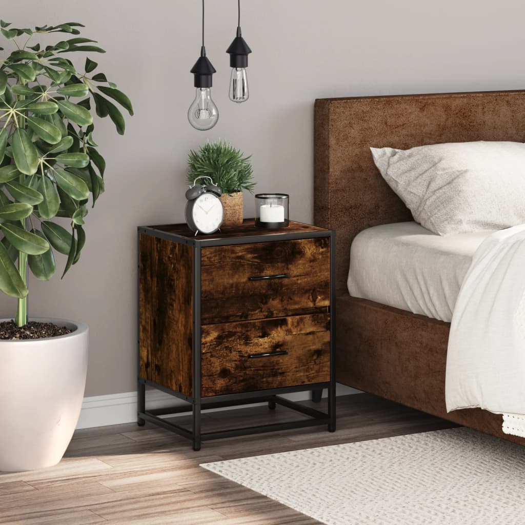 Bedside Cabinet Engineered Wood