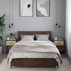 vidaXL Bedside Cabinets 2 pcs Sonoma Oak 40x31x50 cm Engineered Wood 3