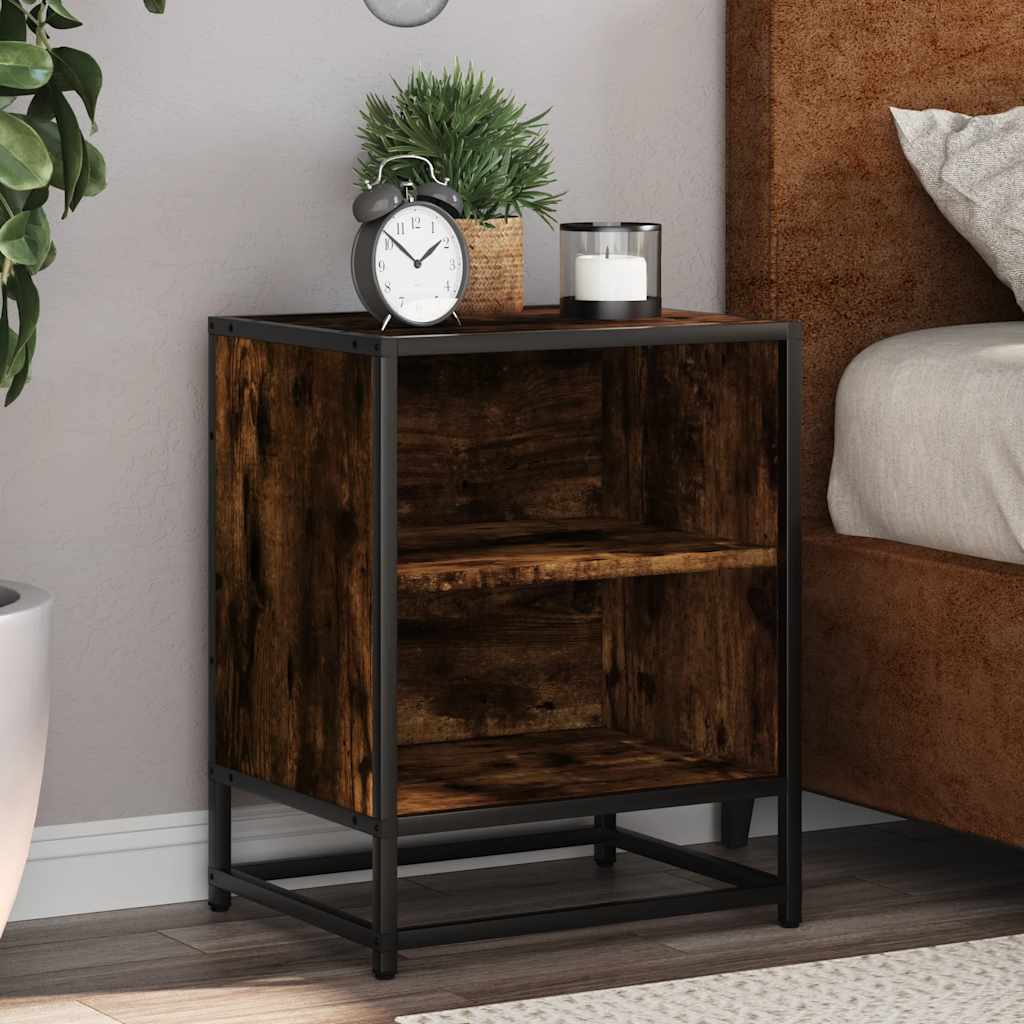 Bedside Cabinets in Smoked Oak