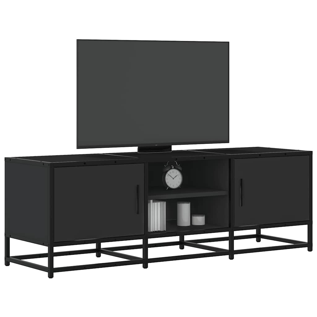 vidaXL TV Cabinet 100x35x41 cm Engineered Wood and Metal