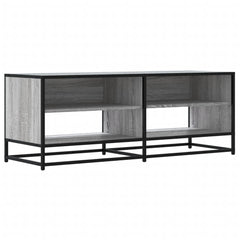 vidaXL TV Cabinet Grey Sonoma 120,5x40x46 cm Engineered Wood and Metal 2