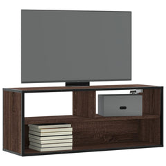 vidaXL TV Cabinet 60x31x39.5 cm Engineered Wood and Metal