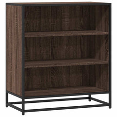 vidaXL Sideboard Brown Oak 68x35x76 cm Engineered Wood and Metal 2