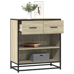 Sideboard 68x35x76 cm Engineered Wood Sonoma oak
